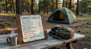 Campsite Checklist