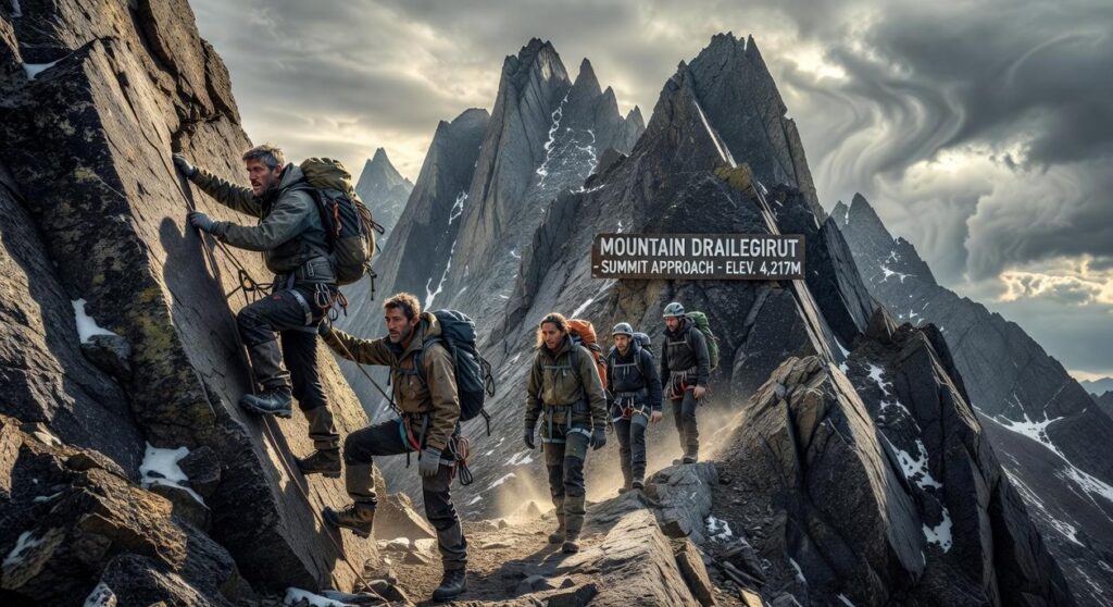 climb mountain drailegirut