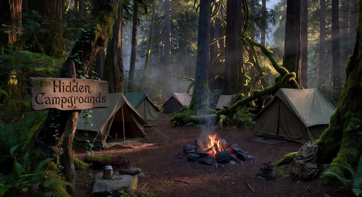 hidden campgrounds