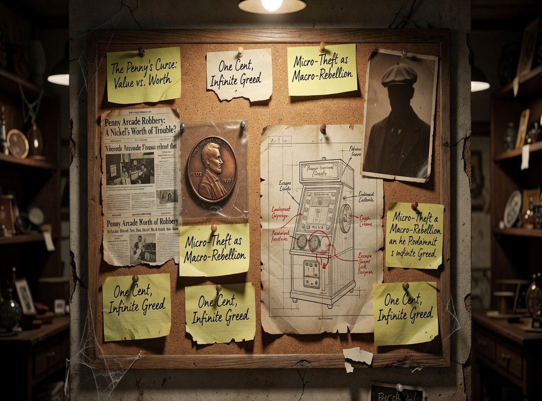 Themes and Symbolism: Deeper Meanings in 'One Cent Heist'