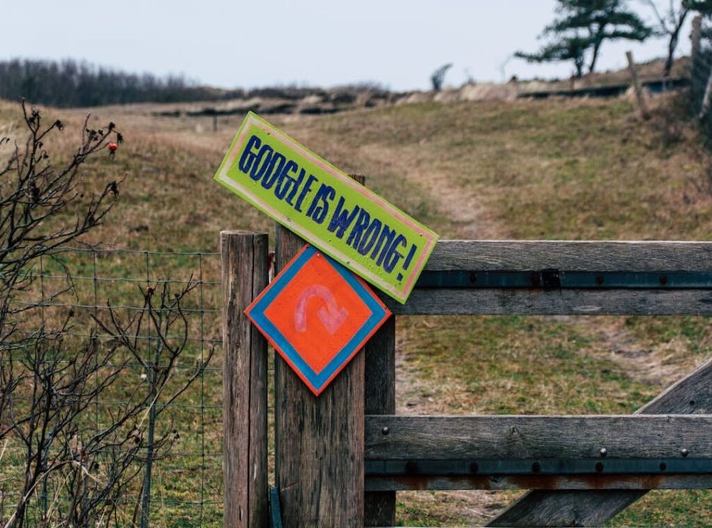 navigation mistakes trails